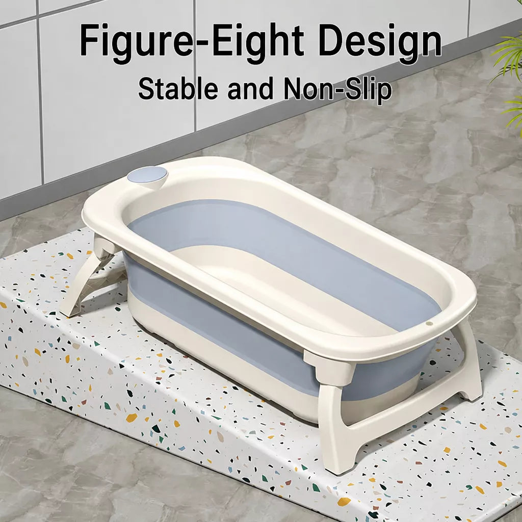 Foldable Pet Bathtub for Dogs and Cats
