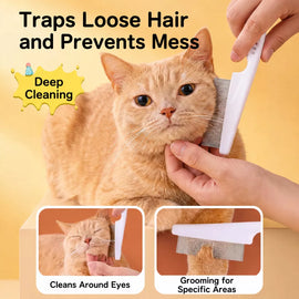Cat & Dog Grooming Tool Sets with Deshedding Tools