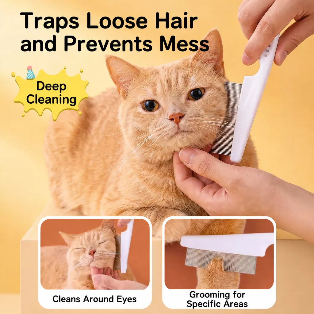 Cat & Dog Grooming Tool Sets with Deshedding Tools