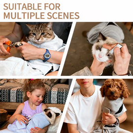 Cat Grooming Restraint Bag for Nail Trimming