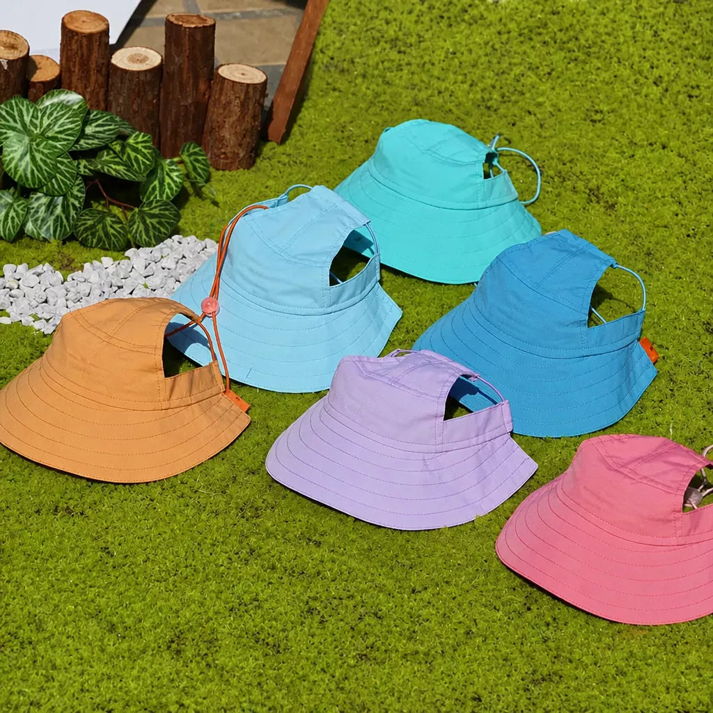 Adjustable Pet Bucket Hat for Dogs