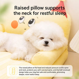 Washable Pet Sofa Bed for Dogs and Cats