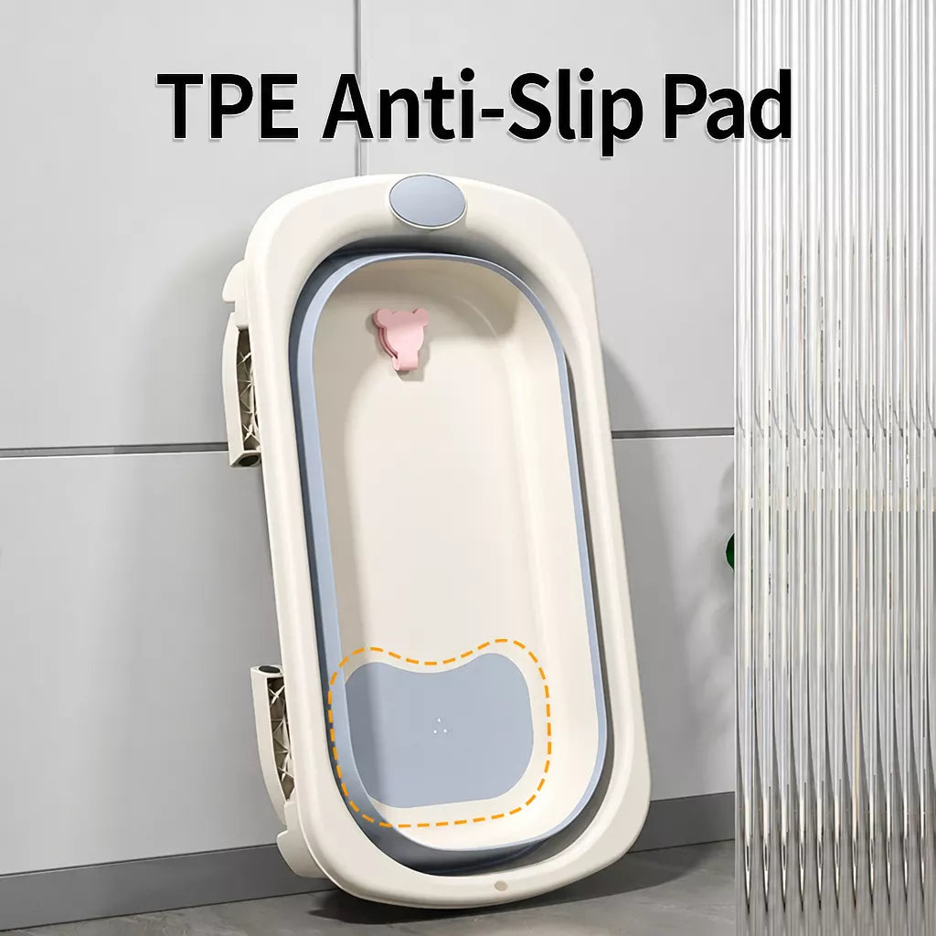 Foldable Pet Bathtub for Dogs and Cats