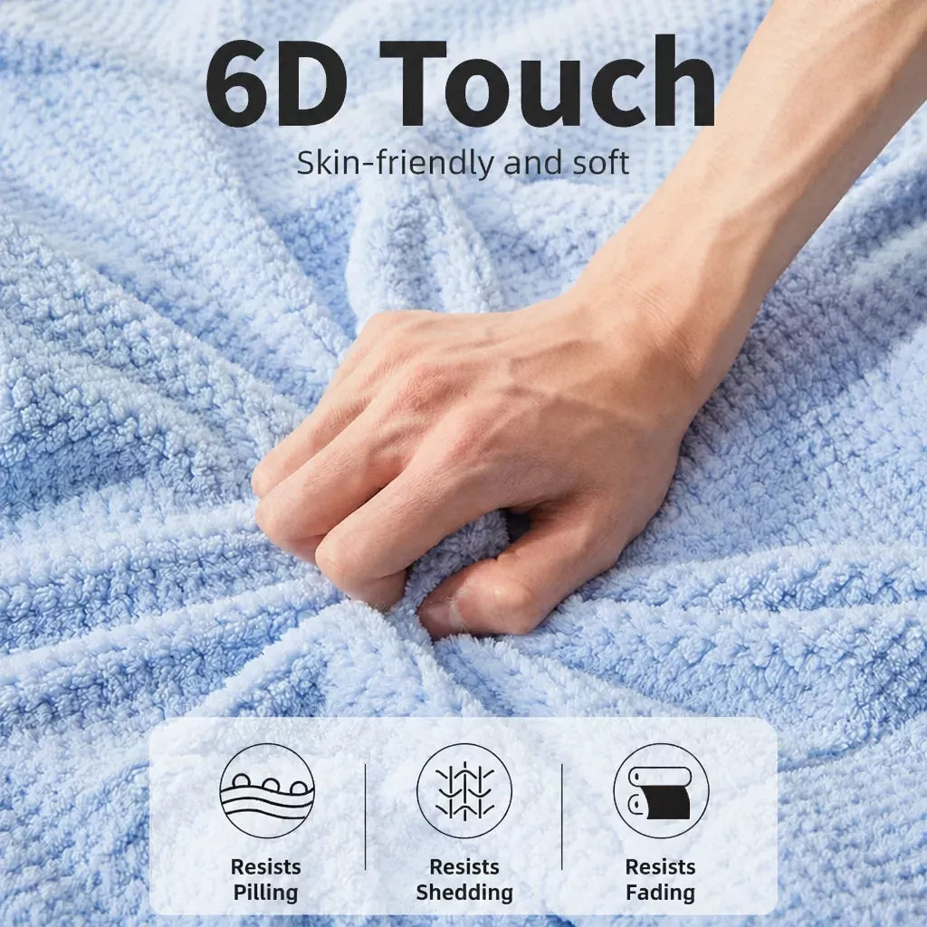 Quick-Dry Pet Bathrobe Towel for Dogs and Cats