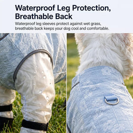 Lightweight Mesh Four-Leg Dog Coverall