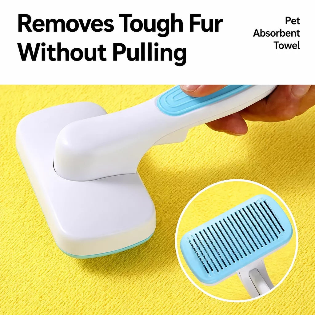 Absorbent Cotton Pet Bath Towel for Dogs and Cats