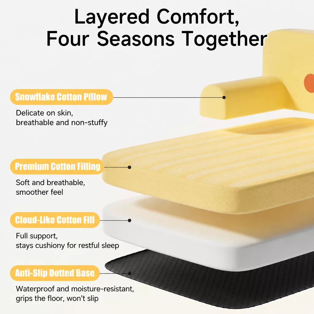 Washable Pet Sofa Bed for Dogs and Cats