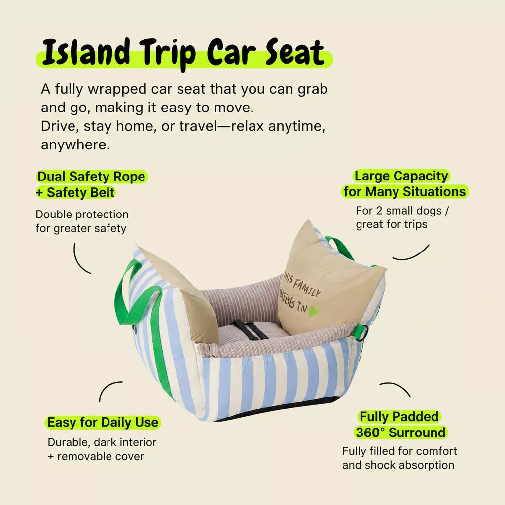 Removable Washable Car Pet Bed