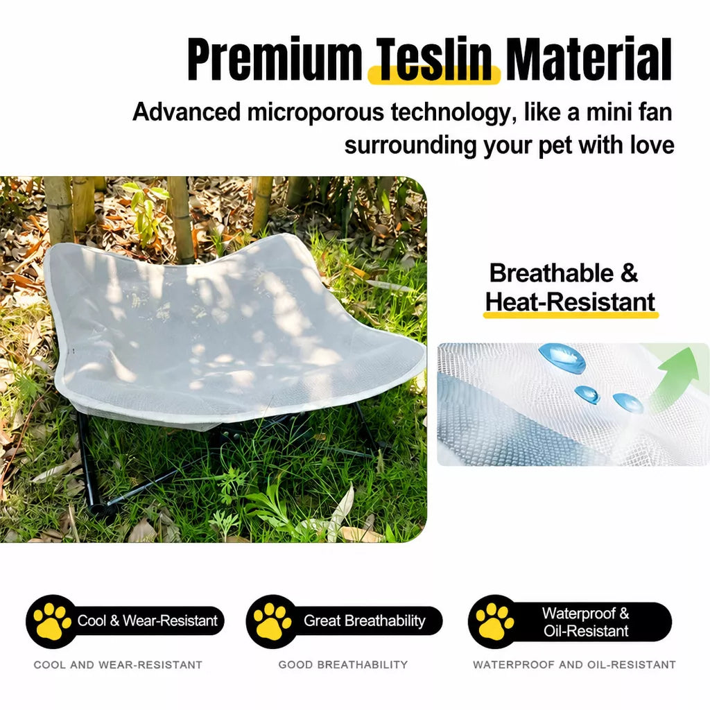 Foldable Outdoor Pet Camping Bed