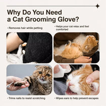 Cat Grooming Restraint Apron for Nail Trimming