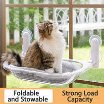 Transparent Foldable Cat Window Bed