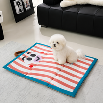 Cooling dog mat size chart with six size options