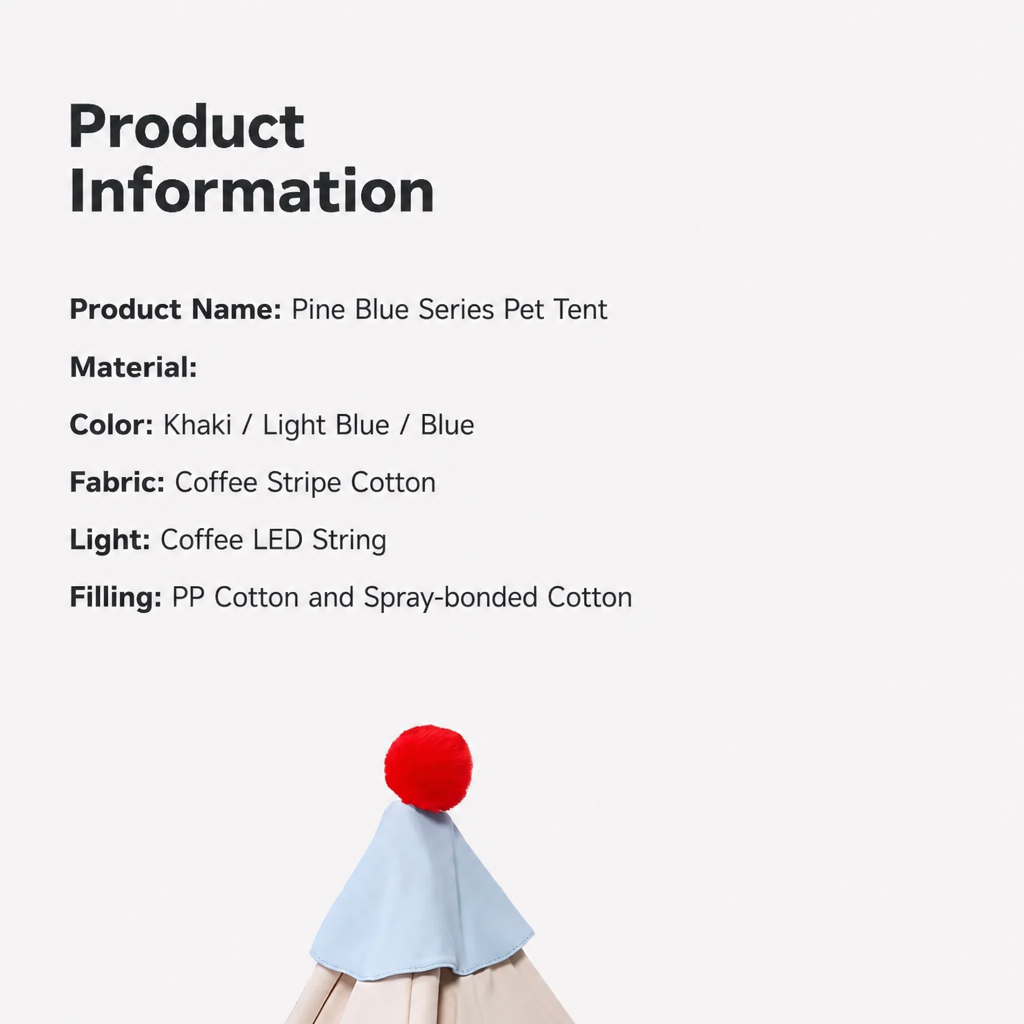Pet tent with detachable cushion displayed in a living room