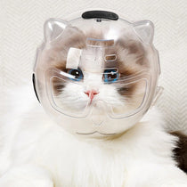 Ventilated Clear Cat Grooming Hood