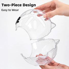 Ventilated Clear Cat Grooming Hood - pcxb-8594-5