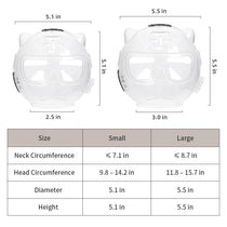 Ventilated Clear Cat Grooming Hood - pcxb-8594-9