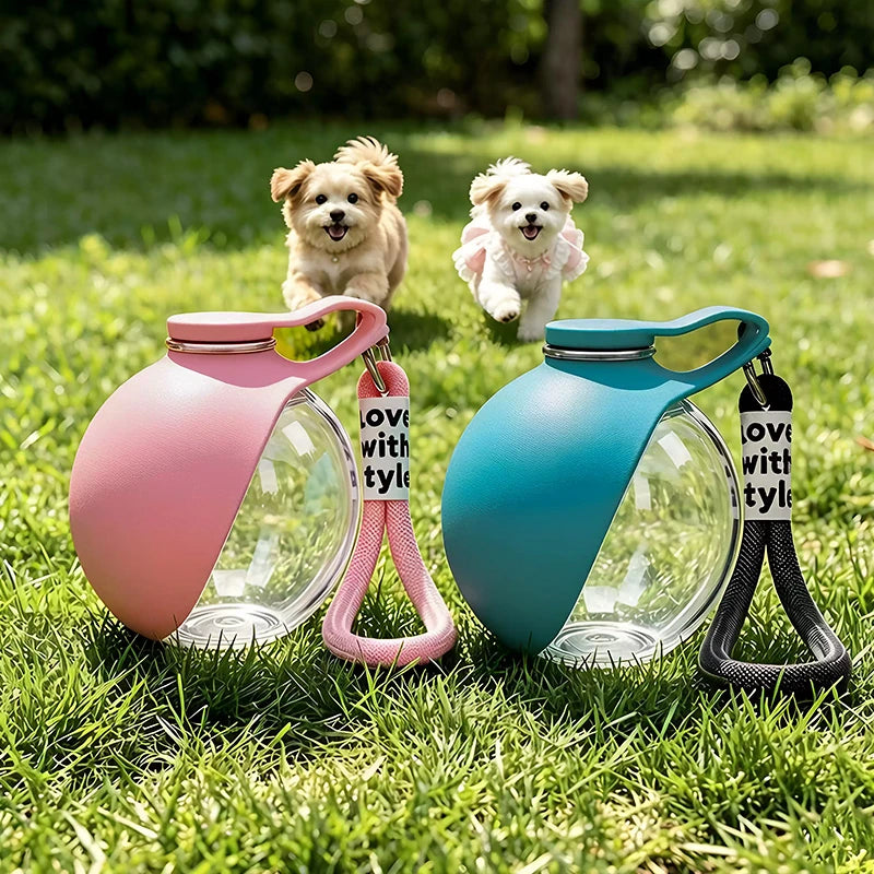 Foldable Pet Water Bottle and Travel Bowl - pddwx-8600