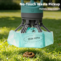 No-Touch Pet Waste Scooper with Bag Holder