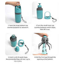 No-Touch Pet Waste Scooper with Bag Holder - petigo-8590-4