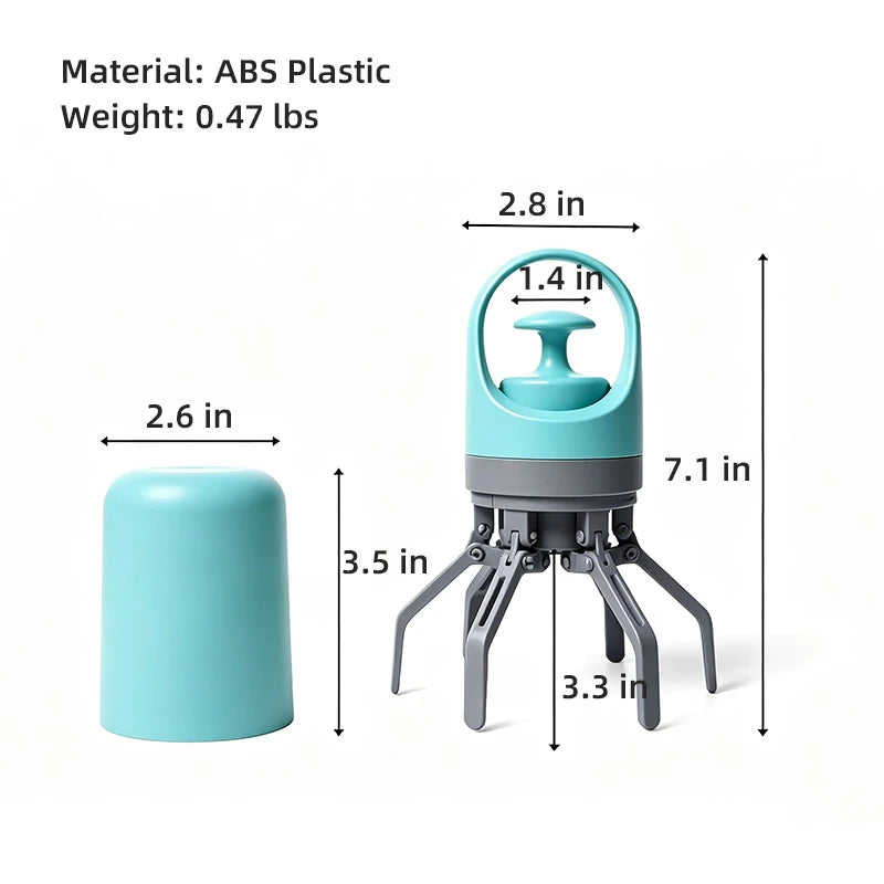 No-Touch Pet Waste Scooper with Bag Holder - petigo-8590-9