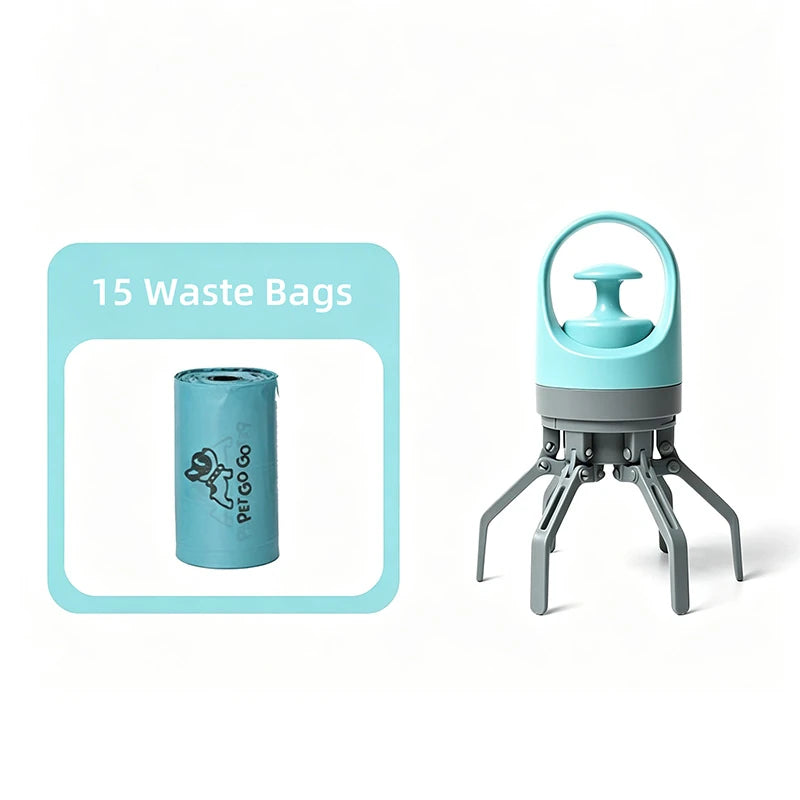 No-Touch Pet Waste Scooper with Bag Holder - petigo-8590 sku-01