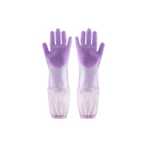 Extra-Long Silicone Pet Grooming Gloves - pfhtd-8597-a-PE