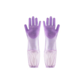 Extra-Long Silicone Pet Grooming Gloves - pfhtd-8597-a-PE