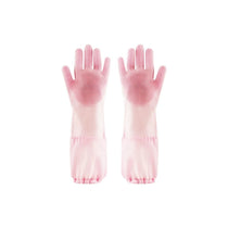 Extra-Long Silicone Pet Grooming Gloves - pfhtd-8597-a-PK
