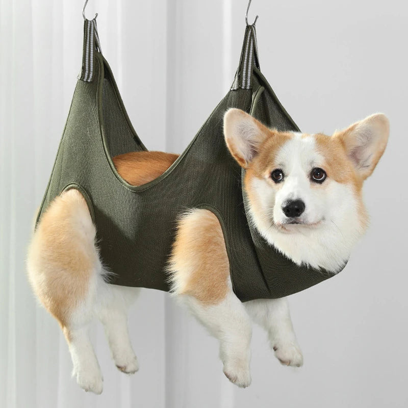 Breathable Pet Grooming Hammock - phdyzm-8589-6