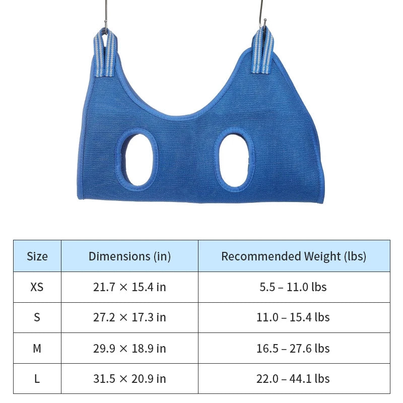 Breathable Pet Grooming Hammock - phdyzm-8589-8