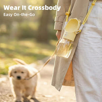 Portable Pet Water Bottle with Shoulder Strap - phoopet-8521-2