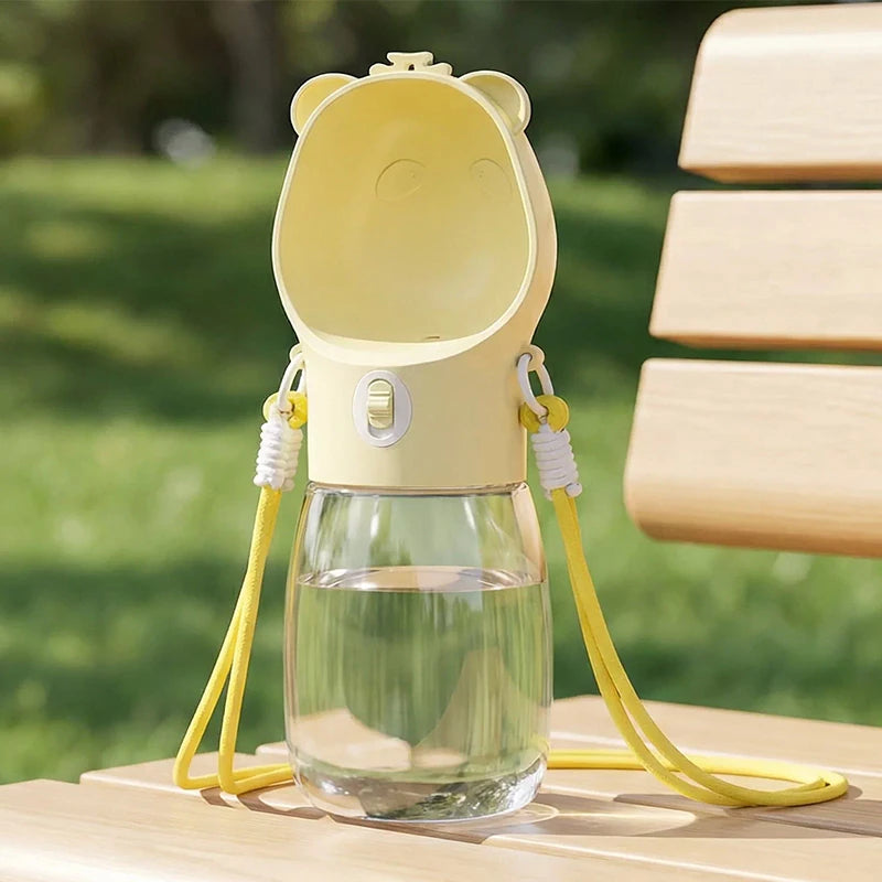 Portable Pet Water Bottle with Shoulder Strap - phoopet-8521-7