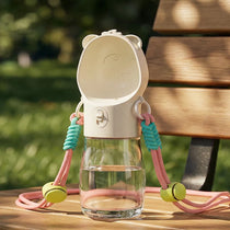 Portable Pet Water Bottle with Shoulder Strap - phoopet-8521-8