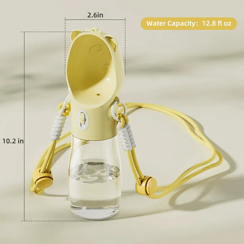 Portable Pet Water Bottle with Shoulder Strap - phoopet-8521 sku-01