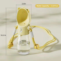 Portable Pet Water Bottle with Shoulder Strap - phoopet-8521 sku-01