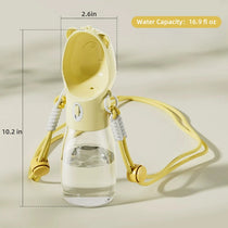 Portable Pet Water Bottle with Shoulder Strap - phoopet-8521 sku-02