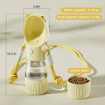 Portable Pet Water Bottle with Shoulder Strap - phoopet-8521 sku-03