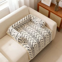 Plush Pet Sofa Protector Bed with Bolster - pkaj-8584-a1-COLOR1