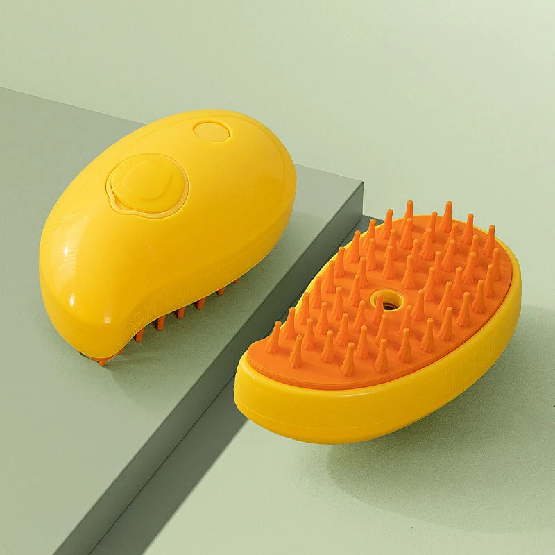 3-in-1 Pet Grooming Brush with Mist Spray - pkcyx-8587-a-GN