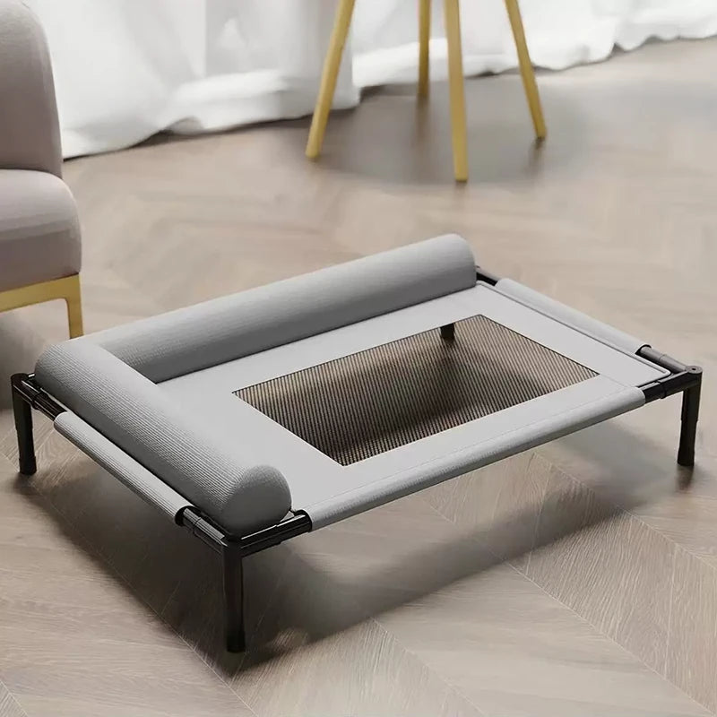 Elevated Cooling Pet Bed with Padded Bolsters - pmcbw-8580 sku-03