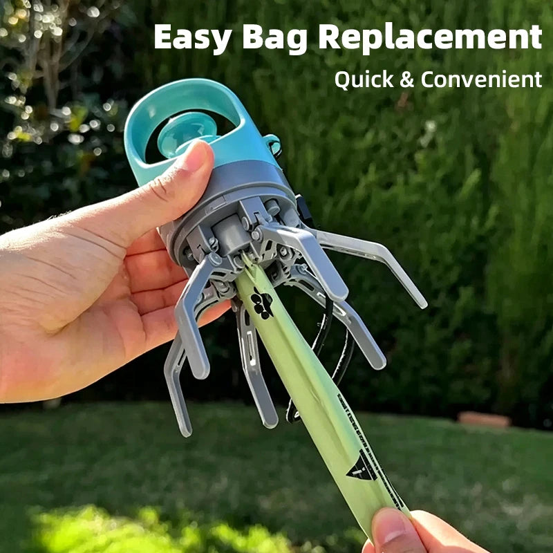 Portable No-Touch Pet Waste Scooper