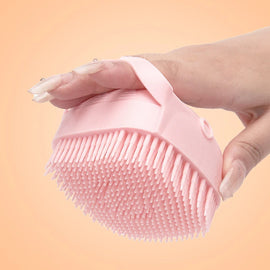 Silicone Shampoo Dispensing Pet Bath Brush - pmlcw-8598-7