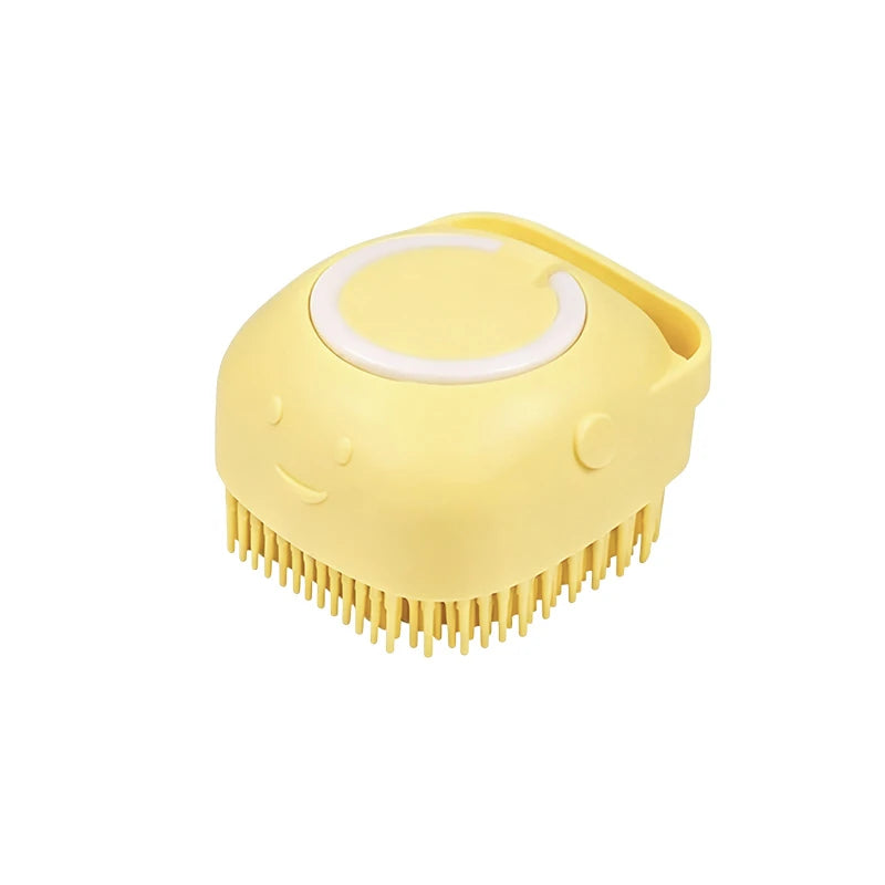 Silicone Shampoo Dispensing Pet Bath Brush - pmlcw-8598 sku-01