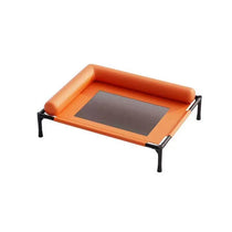 Elevated Mesh Pet Bed with Three-Sided Bolster - pnzcws-8593 sku-01