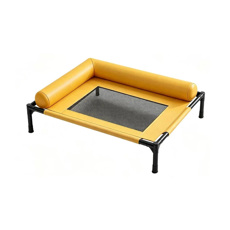 Elevated Mesh Pet Bed with Three-Sided Bolster - pnzcws-8593 sku-04