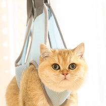 Breathable Pet Grooming Hammock with Hooks - pqxcw-8599-3
