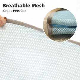 Breathable Pet Grooming Hammock with Hooks - pqxcw-8599-5