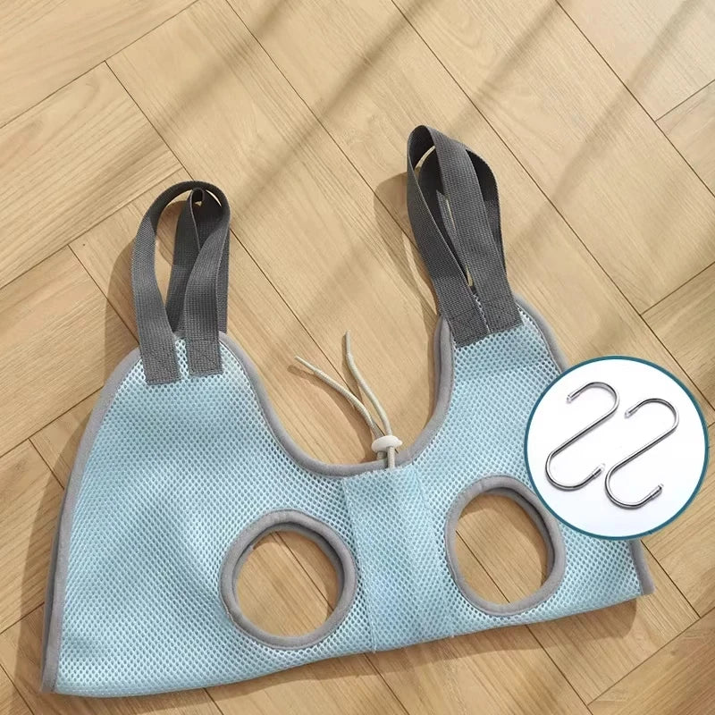 Breathable Pet Grooming Hammock with Hooks - pqxcw-8599 sku-01