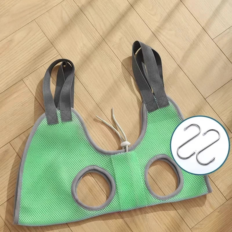 Breathable Pet Grooming Hammock with Hooks - pqxcw-8599 sku-02