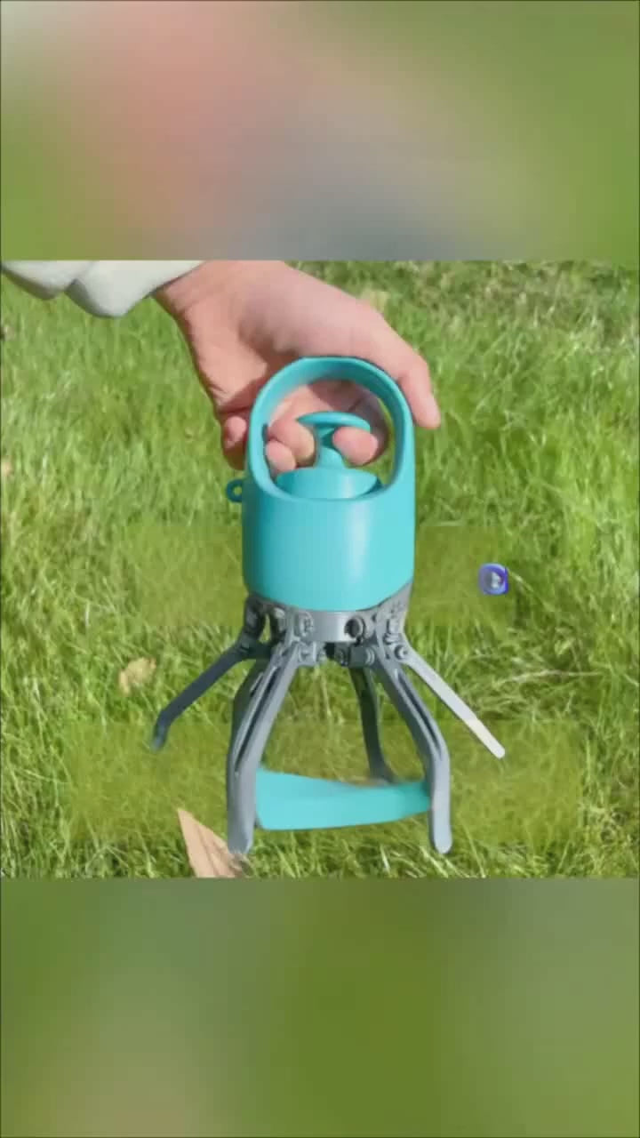 No-Touch Pet Waste Scooper with Bag Holder